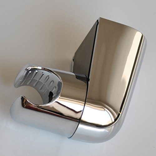 MagiDeal Modern Chrome Handbrause Halterung Brausehalter Duschkopfhalter Bad Wand Montiert-360 ° Drehbar - 9