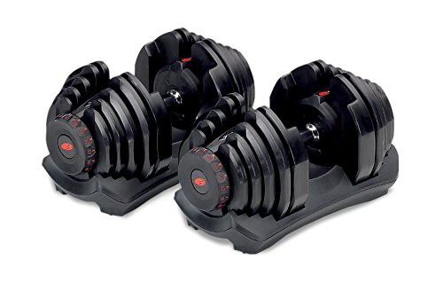 Bowflex manubri Selecttech 1090I regolabile (coppia) Peso: 4 - 41 kg (10 - 90lbs) per manubri, Courier servizi di consegna inclusa nel prezzo.