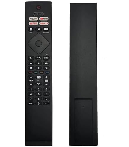 Ersatz-Fernbedienung Für Philips TV – Infrarot-Fernbedienung 398GM10BEPHND000CR, Passend Für OLED, QLED, The One, The Xtra (2024/2025)
