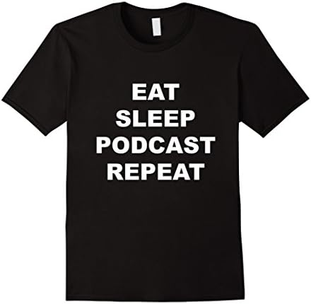Men's Podcast Shirt | Podcaster Shirt | Podcast Gifts 2XL Black