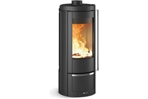 SONY PICTURES HOME ENTERTAINMENT La Nordica Kaminofen Marlena; Gusseisen; Schwarz; 7,5 kW; 215 m²; >86,5% Wirkungsgrad; Holz