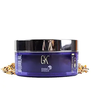 GK HAIR Global Keratin Ultra Blonde Bombshell Masque (7.05 Fl Oz/200 g) Semi-Permanent Long Lasting Hair Toning Color Pigments Moisturizing Styling and Coloring Mask for All Hair Types Unisex