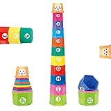 Bonito Diseño-Juguetes bebe tienen diferentes colores con números y letras, y una campana con forma de oso que hace sonar un jingle cuando se sacude para atraer la atención del bebé