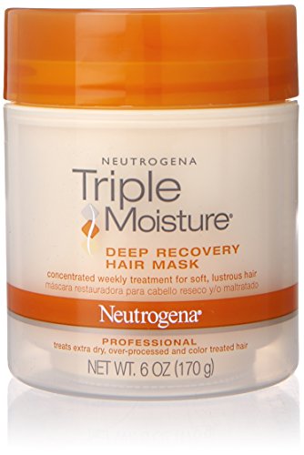 Neutrogena Triple Moisture Deep Recovery Hair Mask, 6 Ounce (Pack Of 2)