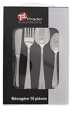 Pradel Excellence - 8460 - Ménagère 16 Pièces tout Inox
