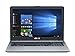 Produktbild Asus F541UA-GQ1824T 39,62 cm (15,6 Zoll mattes HD) Laptop (Intel Core i3-6006U, 8GB RAM, 256GB SSD, HD Graphics, Win10 Home) silber