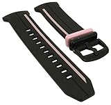 Ersatzband für Casio Baby-G Damenuhrarmband aus Resin BGS-100RT-1AER schwarz