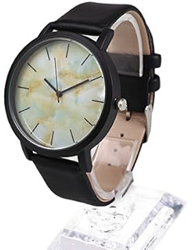 Rosepoem Quarz-Analoguhren Arbeiten Sie einfache Kinderuhren Armbanduhr mit Gummiband Herren Damen-Armbanduhr...