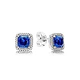 Pendientes fabricados en plata