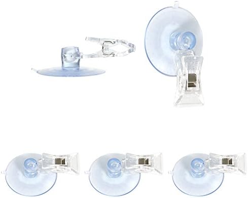 5 Pieces Suction Cup with Clip SK101 ideal for Decoration and Promotional Display Signs