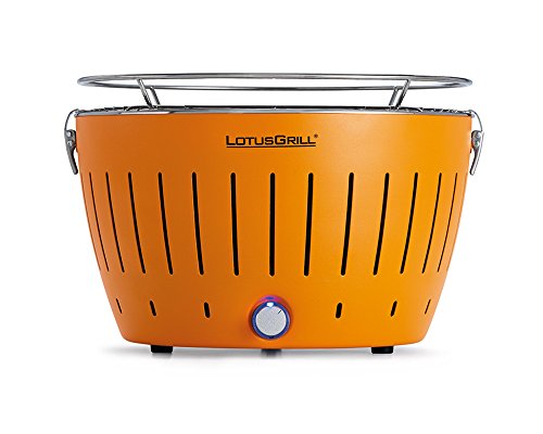LotusGrill G-OR-34 - Barbacoa de carbón sin humo, color naranja