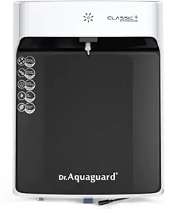 Dr. Aquaguard Classic and Water Purifier with Booster Pump (Black and White)