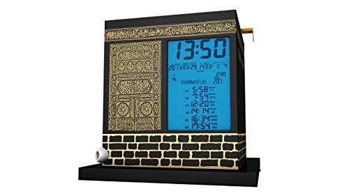 Mirac Kabe Ezan Saati - Kuran-i Kerim Hediyeli - Kaaba Azan Uhr mit Quran