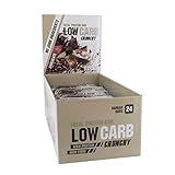  GoldNutrition Total Protein Bar Low Carb Crunchy - 24 Barritas x 40 gr Chocolate-Cacahuete