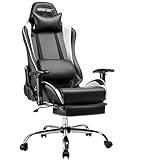 Moderne atumgsaktive Textilien verleihen dem ohnehin schon sehr gut verarbeiteten Drehstuhl PC stuhl ein exklusives Design. Angenehmes Mischgewebe und 100% Polyester gewährleisten kein Schwitzen.