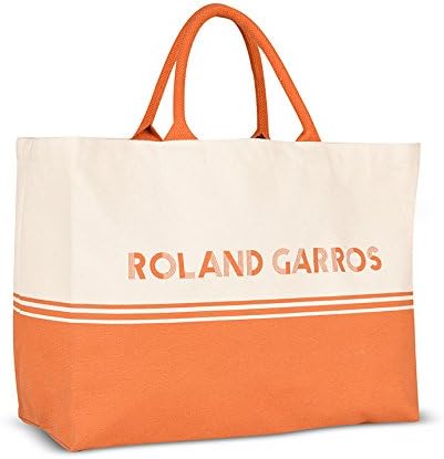 Reusable Roland-Garros signature shopping bag - beige