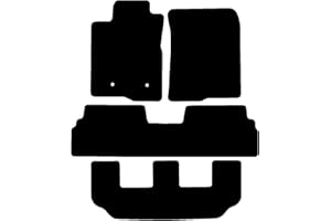 Kovvar Tapis de Sol Compatible avec Toyota Corolla Verso 2004-2009 Correspondant à la Version: 7 sièges | Qualité: Comfort