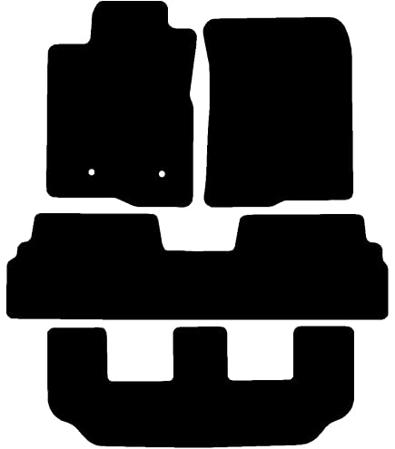 Recambo Boot mat suitable for Toyota Corolla hatchback type E12 2001-2007 with rim