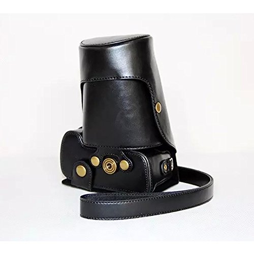 pu Design Housse en cuir   tui pour appareil photo avec tr  pied pour Nikon D5300 D5200 D5100
