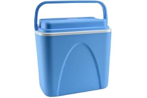 ATLANTIC 24 Litre Large Blue Food Drink Picnic Beach Camping Insulated Ice Pack Cool Box