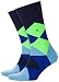 Produktbild Burlington Herren Neon Clyde Socken, Mehrfarbig (Marine 6120), 40/46 (Herstellergröße: 40-46)