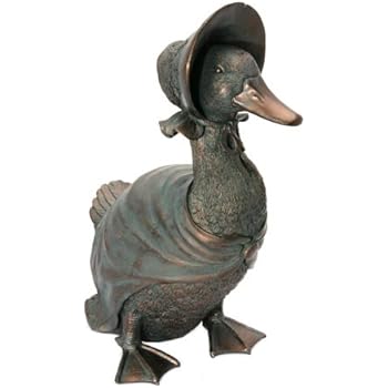 Jemima Puddle-duck Garden Statue: Amazon.co.uk: Garden & Outdoors
