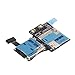 Produktbild PETUNIA Memory Card Reader SIM Tray Holder Flex Cable for Samsung Galaxy S4 i9505 - Blue & Black