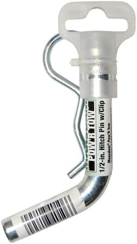 Maasdam MPT106 0.5-Inch Hitch Pin with Clip