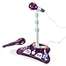 Produktbild Kids Karaoke Machine with 2 Microphones & Adjustable Stand, Music Sing Along with Flashing Stage Lights and Pedals for Fun Musical Effects