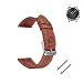 Produktbild Für Samsung Gear S3 Classic Transer® Ersatz Uhrenarmbänder Fashion Echtes Leder Uhrenarmband Armband für Uhren Länge: 15cm-21cm (Braun)