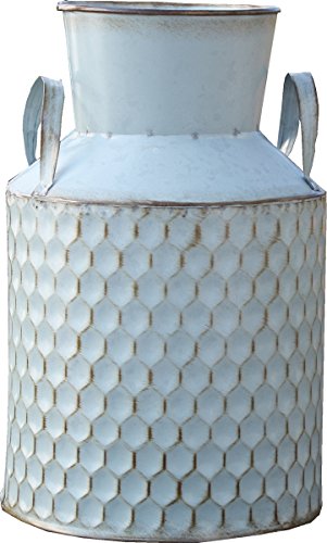 Preisvergleich Produktbild Deko-Milchkanne DEKO KANNE BLAU 20 / 31CM 124186W