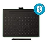 El bluetooth permite conectar la tableta al pc fácilmente y los 4 Expresskeys configurables así como su área de dibujo de 216x135 mm, la hacen el dispositivo ideal para exprimir su creatividad