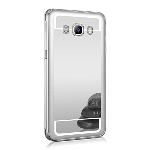 kwmobile Funda para Samsung Galaxy J5 2016 DUOS - Carcasa Protectora Trasera de TPU para m vil en Plateado con Efecto Espejo reviews kwmobile Funda para Samsung Galaxy J5 2016 DUOS - Carcasa Protectora Trasera de TPU para m vil en Plateado con Efecto Espejo