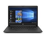 Disco SSD M.2 de 128GB HP 14-cm0002ns - Ordenador portátil 14\" HD (AMD A9-9425, 4GB RAM, 128GB SSD, Integrada, AMD Radeon R5, Windows 10) color negro - Teclado QWERTY Español