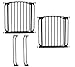 Dreambaby Value Pack 2 Safety Gates Black with 2 9cm Extensions