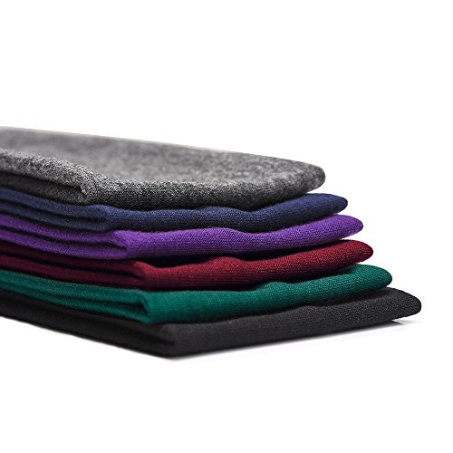 eBoot 6 Stück Yoga Atmungsakti Stirnband Elastisch Baumwolle Haarband für Jugendliche und Erwachsene - 5