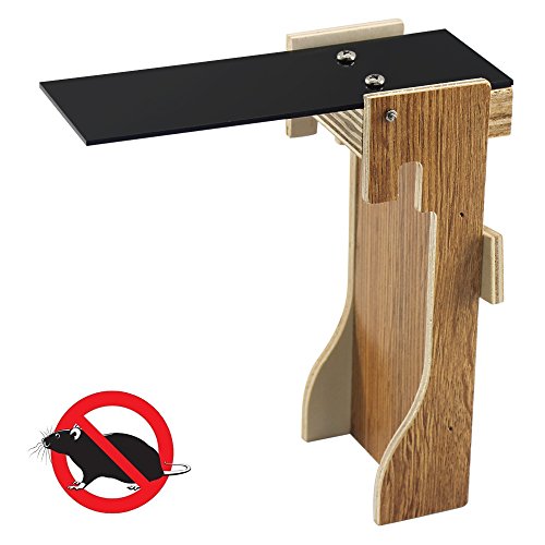 Trampa para Ratones Plank Trampa para Ratas de Cubo Humano Camina la Tabla Reinicio automático Ratón Asesino para Ratones y Otras plagas y roedores PLANEAR Vida