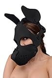 Master Series Neoprene Dog Hood With Removable Muzzle