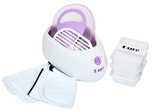 PURE Paraffin Wax Heater Kit - Including PURE Paraffin wax Heater, 3 PURE Plain Wax blocks, Mitts & Booties