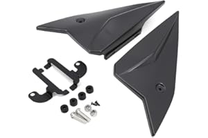 NAVNA Set di protezioni per carenatura per pannello laterale posteriore nero per moto MT-09 FZ-09 2014-2020 pannelli di protezione in plastica per moto