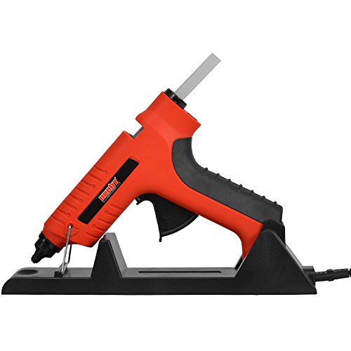 HECHT Elektro-Klebepistole 1812 Heißklebe-Pistole arbeiten ohne Kabel (80 Watt, inkl. Heizstation und Transportkoffer) - 7