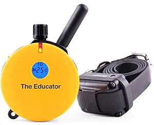 Educator ET-400 3/4 Mile E-Collar Remote Dog Training Collar with Vibration, Tapping Sensation and Pavlovian Stimulation
