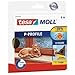 Produktbild tesa 10 x P-Profil Gummidichtung tesamoll 6mx9mmx5,5mm braun