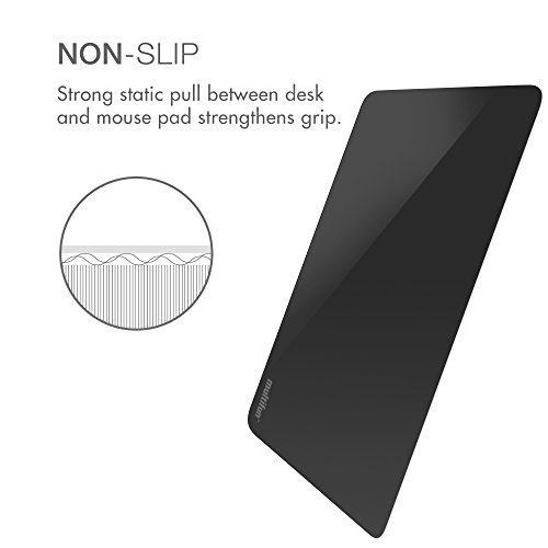 Gaming Mauspad,multifun Mouse Pad Wasserdicht Ultra Dünnes rutschfeste Gummi mousepad für Mac verschiedenen Farben,26×20×0.04cm - 2