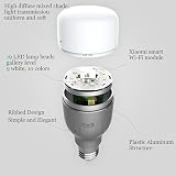 Ollivan®Original Xiaomi Yeelight Smartl Nachttischlampe -LED Lampe Birne Lichtsteuerung – Leuchtdichte verstellen -mit WIFI und APP Ferndatenverarbeitung - 2