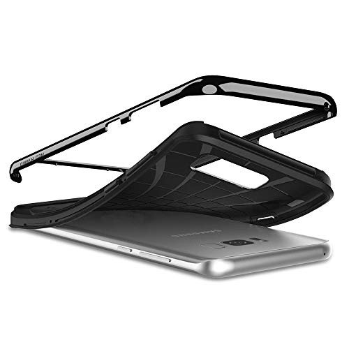 Spigen Funda Galaxy S8 Plus  Carcasa  Neo Hybrid  Protecci  n Interna Flexible y Marco Reforzado de Parachoques Duro para Galaxy S8   2017  - Negro Brillante
