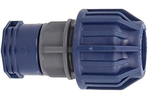 STOCKSALE MDPE Water Pipe Compression Fitting 25MM X 15MM Conversion Reducer Push FIT MDPE to Copper Coupling