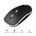Produktbild Apedra Maus Kabellose, 2.4G Mute-Maus Schnurlos Wireless Kabellos Optische Mäuse mit USB Nano Empfänger Silent 4 Tasten Für PC Laptop iMac MacBook Pro Office Home