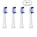 Produktbild U-Prime® Ersatz Aufsteckbürsten,kompatibel mit Braun Oral-B Pulsonic SR32-4(S32-4) Aufsteckbürsten(für elektrische Zahnbürsten),4 Stück( 1er-Pack).