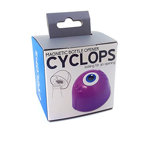 Preisvergleich Produktbild Magnetischer Flaschenöffner "Cyclops", purple